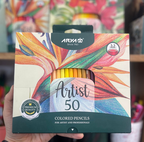 مداد رنگی ۵۰ رنگ آرتیست
