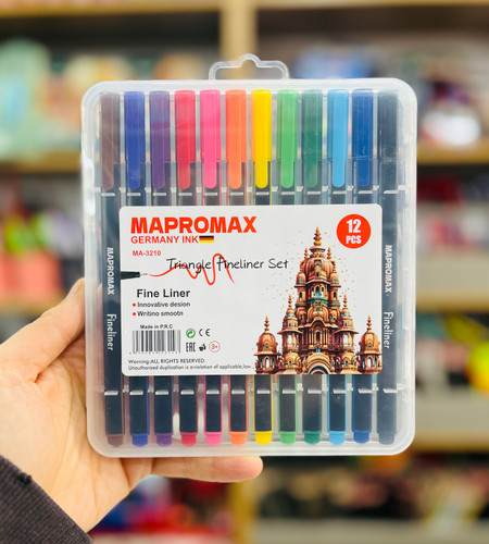 روان نویس نوک نمدی ۱۲ رنگ