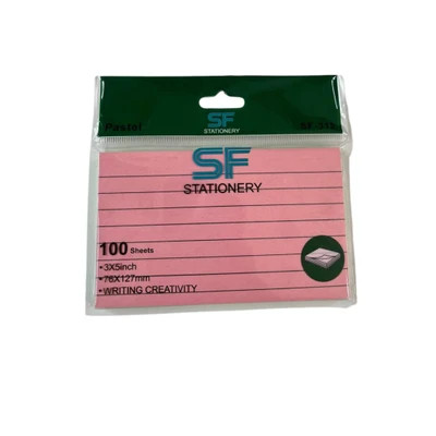کاغذ یادداشت چسبدار رنگی SF در اندازه 127*76