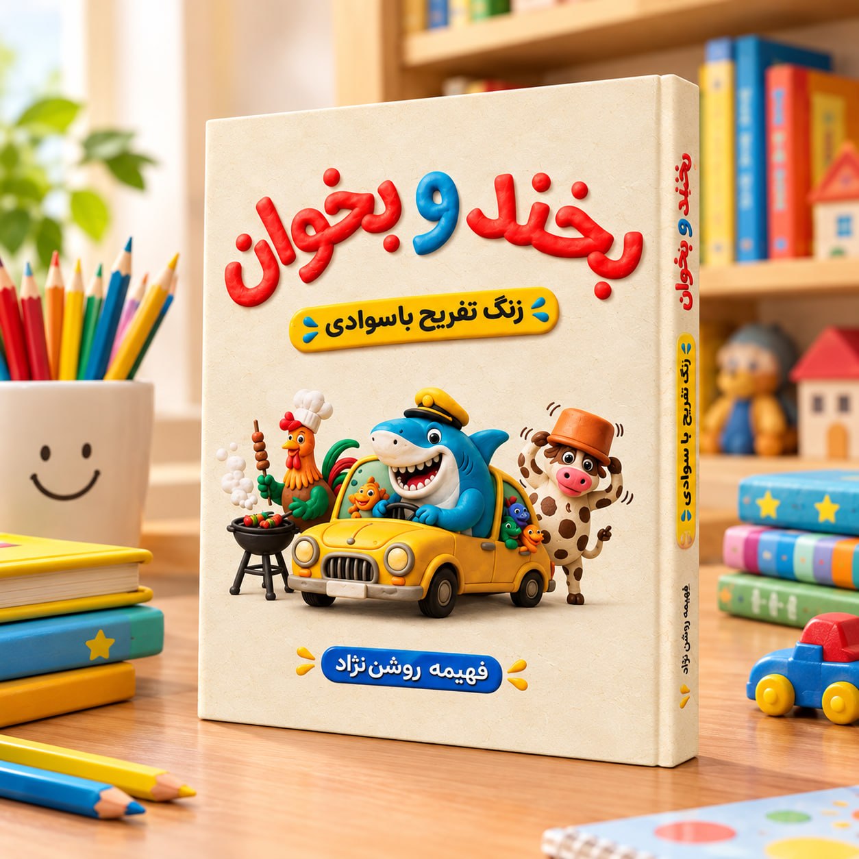 کتاب آموزشی و مهارتی «بخند و بخوان» (ویژه‌ی کودکان نوخوان)